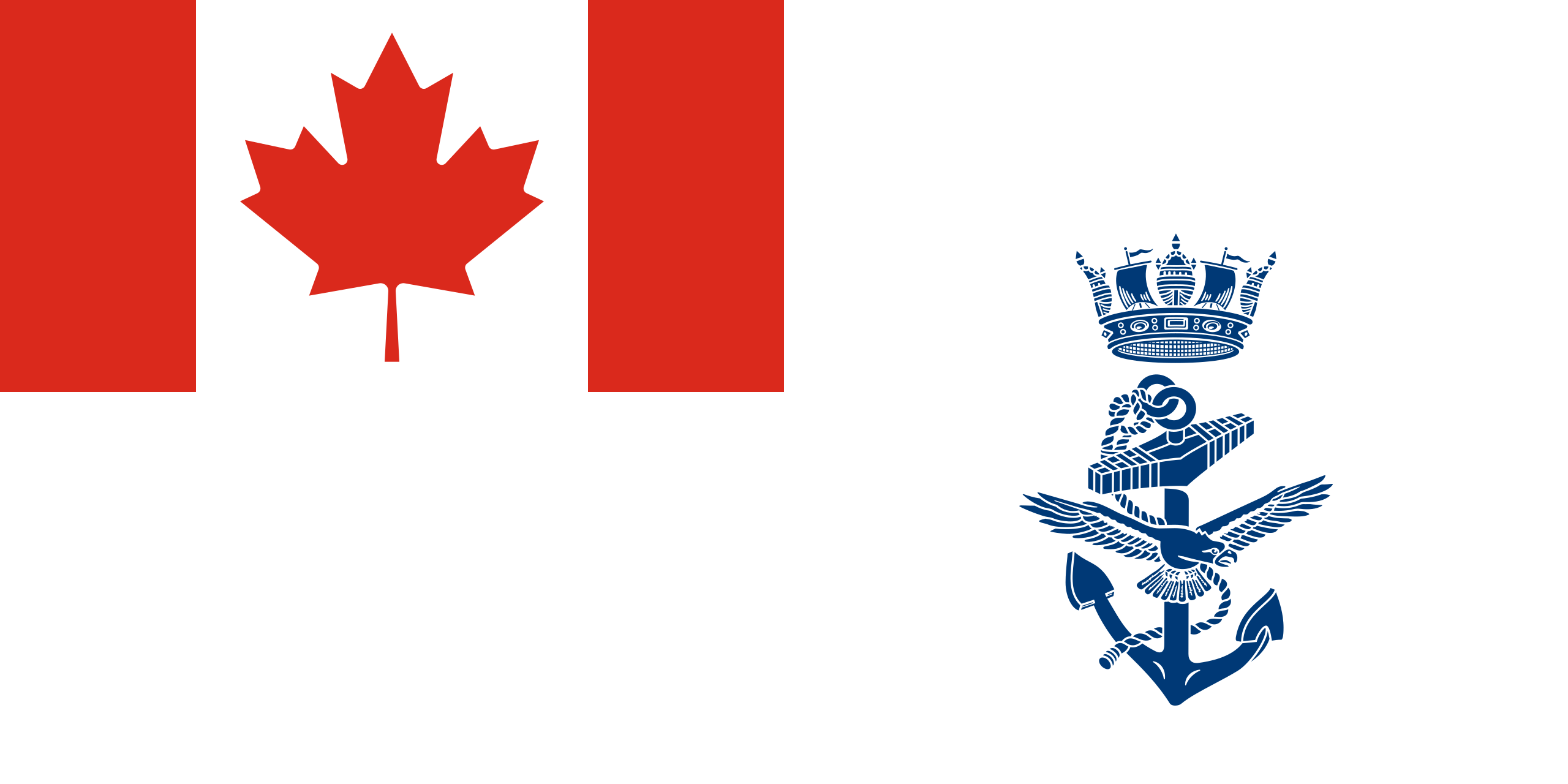 Depiction of the Naval Jack of Canada